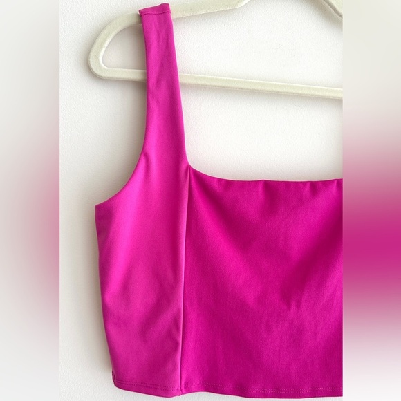 Sincerely Jules Active Sports Bra, Two Tone Magenta, Size Large - Picture 2 of 14